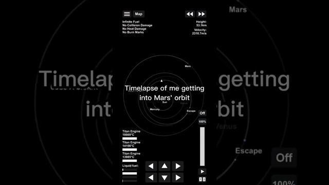Sending My New Cosmo 1 Rocket?To Mars And Landing Back In Space? Flight✈️Simulator Game?# #shorts смотреть онлайн