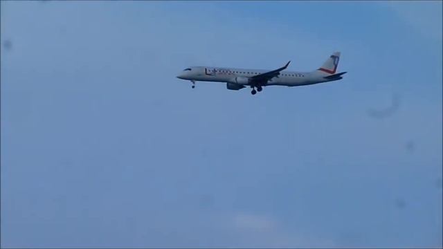 Landing | Aegean & Arkia airlines | E195 & A320 | Heraklion N. Kazantzakis airport | HD смотреть онлайн