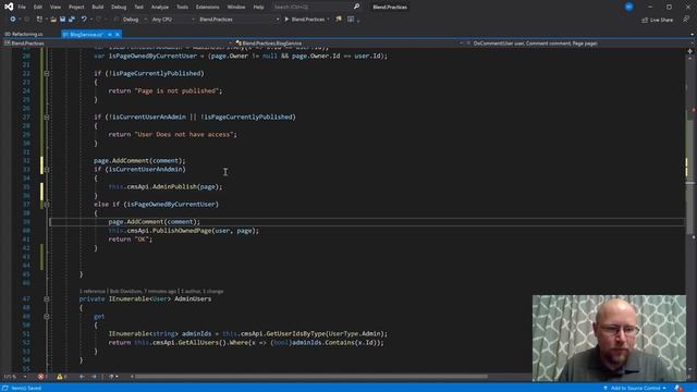 Comment Approval - Ep 1 - Refactoring with Bob смотреть онлайн
