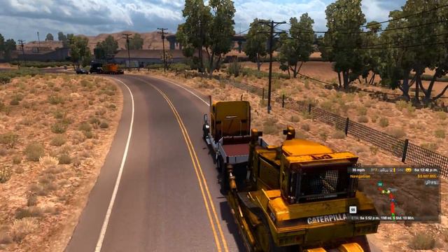 American Truck Simulator Mods - Freightliner Coronado - Fresno to Primm смотреть онлайн