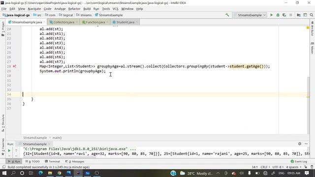 Java 8 groupingBy | groupingBy In Streams |Java Shastra смотреть онлайн
