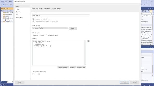 SSRS Tutorial - Create a Report using SQL Server Views смотреть онлайн