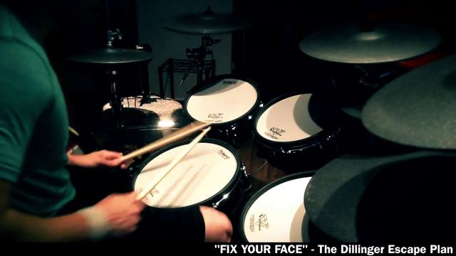 Fix Your Face - The Dillinger Escape Plan (Roland TD-30KV - V-Drum Cover) by THE V-DRUMMER смотреть онлайн