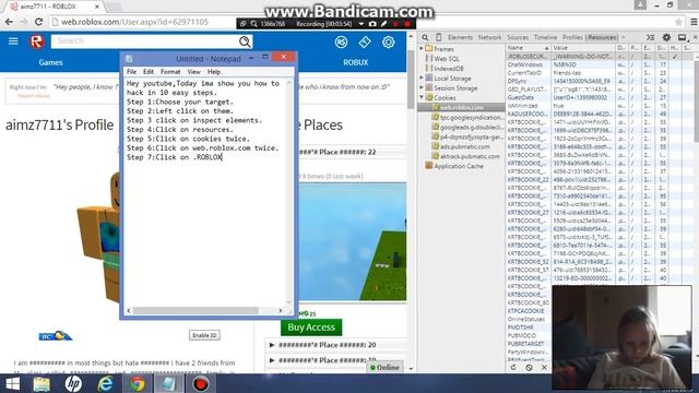 Roblox account hack in 10 easy steps смотреть онлайн