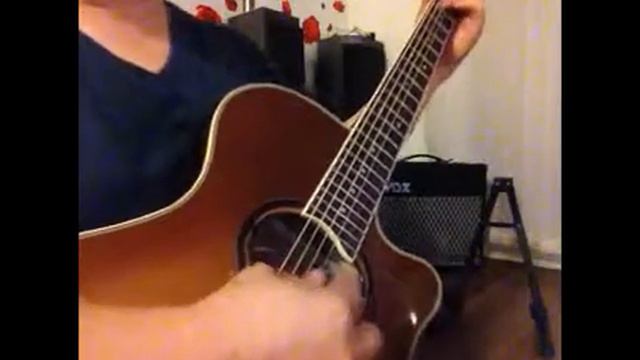 Rainbow eyes (acoustic) - cover w/ Yamaha APX 700 II смотреть онлайн