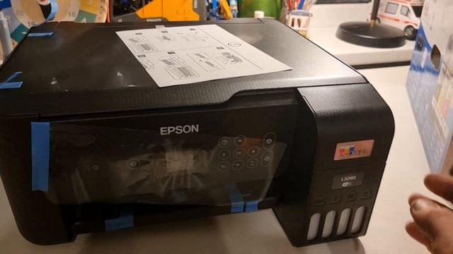 Epson L3260 quick unboxing смотреть онлайн