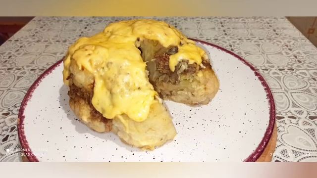 #Оочень вкусная запечённая цветная капуста под сыром#рецептприготовления смотреть онлайн