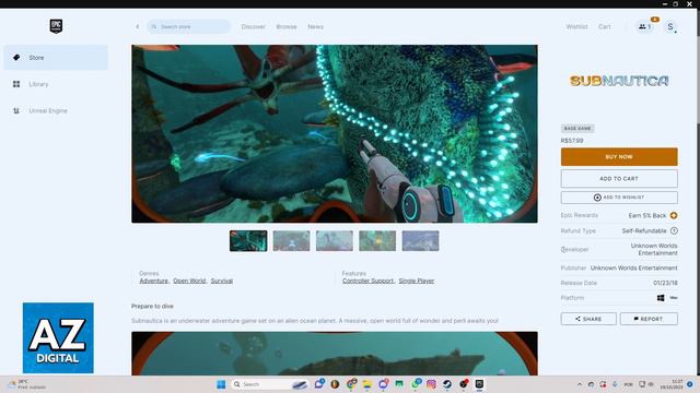 How To Play Subnautica Multiplayer Epic Games??