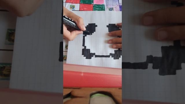 рисуем панду по клеточкам? смотреть онлайн