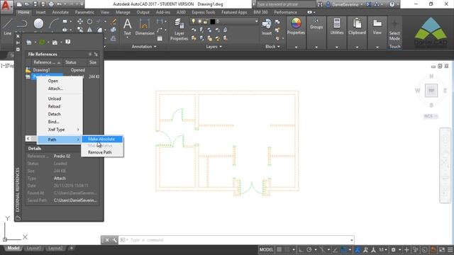 AutoCAD 2017 | Comando XRef смотреть онлайн