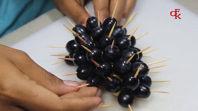 DIY Fruit Hedgehogs | Impressive Potato, Grape Hedgehog & Its Baby смотреть онлайн