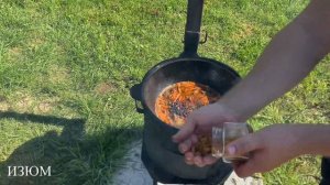 РЕЦЕПТ ПЛОВА | УЗБЕКСКИЙ ПЛОВ С ГОВЯДИНОЙ В КАЗАНЕ НА КОСТРЕ ПРИГОТОВИТЬ ПЛОВ #плов #казан #рецепты