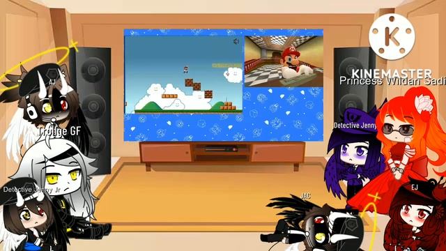 REACT 8 Smg4: Mario Plays Unfair Mario смотреть онлайн