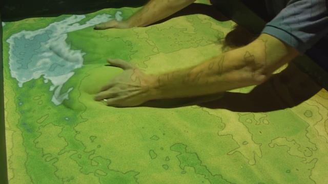 GeForce-Powered Augmented Reality Sandbox смотреть онлайн