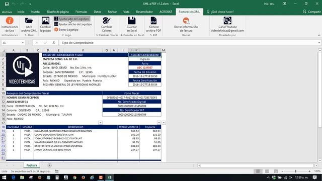 Como convertir XML 3.2 del SAT a PDF como convertir CFDI 3.2 del SAT a pdf en Excel смотреть онлайн