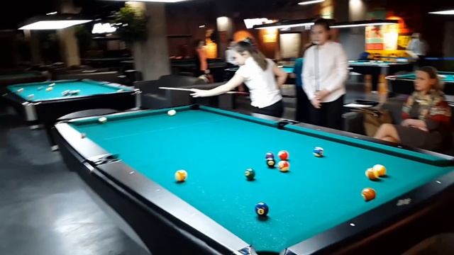 Pool/Игра в стрейт-пул (14+1)
