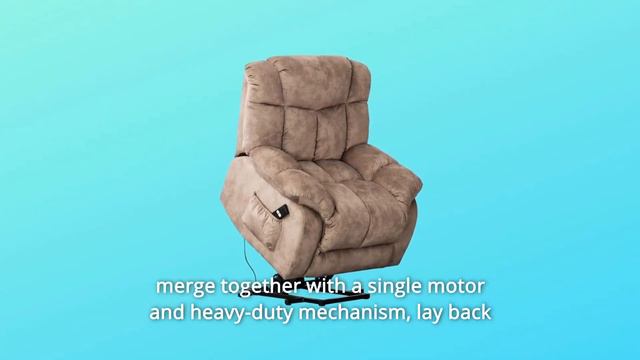 CANMOV Power Lift Recliner Chair for Elderly смотреть онлайн