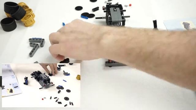 LEGO Technic 42046 Гоночный автомобиль для побега. Сборка и обзор смотреть онлайн