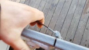 Откатные ворота в гараже с терассой.