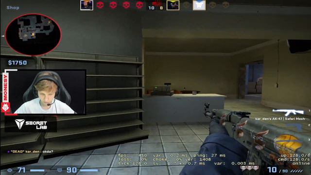 МОНЕСИ ЖЕСТКИЙ КЛАТЧ 1v5 НА 4000 ЭЛО! MONESY HIGHLIGHTS CS:GO