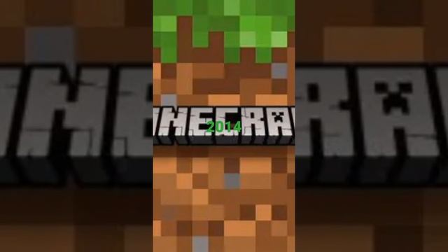evolution of minecraft logo смотреть онлайн