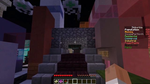 SimCity In Minecraft! 
