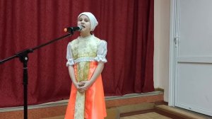 Конкурсный номер, стихотворение А. Плещеева "Песня Матери"