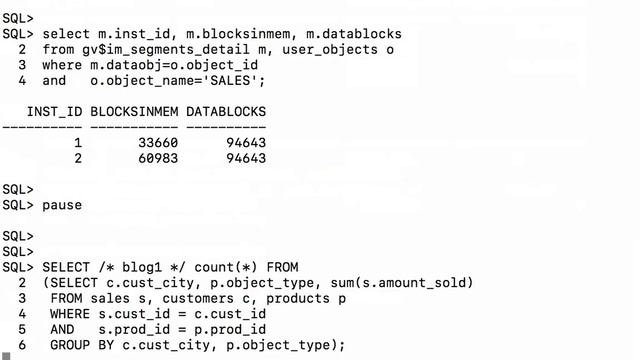 Controlling where objects are populated into Memory on RAC смотреть онлайн