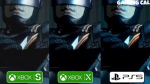 RoboCop Rogue City PS5 vs Xbox Series X vs Xbox Series S Graphics Comparison