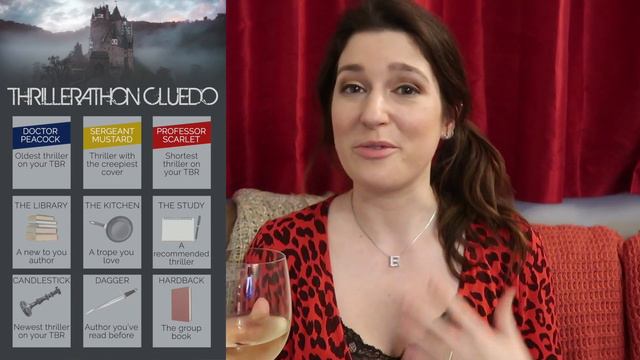 Thrillerathon Cluedo Announcement! | Drinking By My Shelf смотреть онлайн