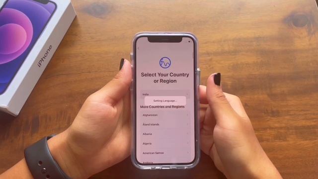 UNBOXING ?iPhone 12 Mini Purple, Set Up, Accessories.AESTHETIC?