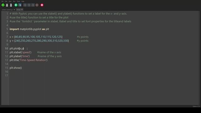 Python Matlotlib Module 5 # Title and Labels смотреть онлайн