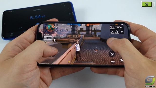 iPhone 12 Pro test game Free Fire Mobile смотреть онлайн