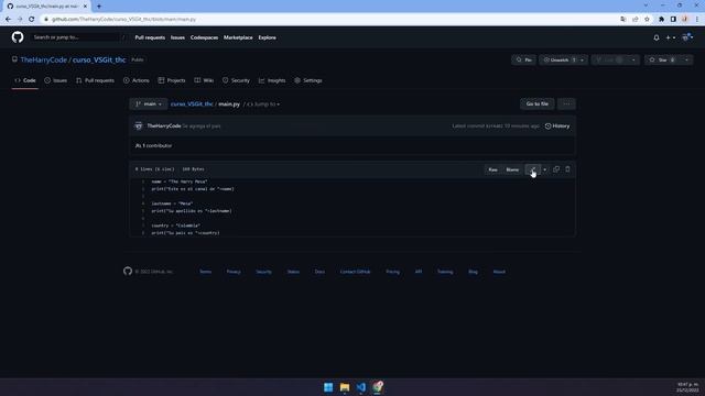 Curso de VSCode & Git | Que Es y Como Se Hace Un Git Merge (Mezclar Ramas) en Visual Studio Code смотреть онлайн