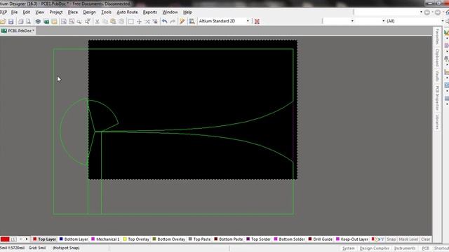 PCB Doc file in ALTIUM from exporting DXF files through CST смотреть онлайн