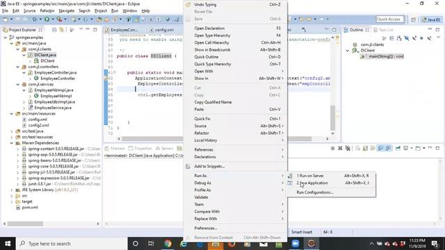 Spring Autowiring using @Autowired Annotation- 4 смотреть онлайн