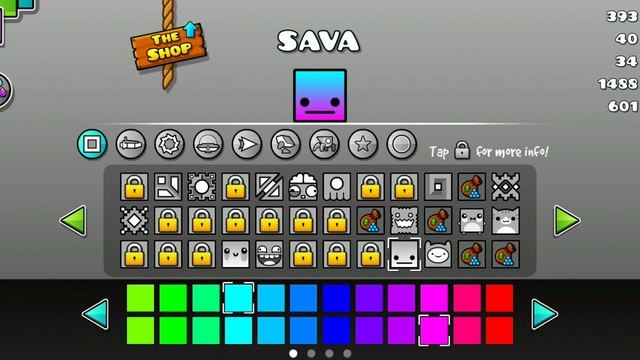 ?? ?? миняю скин в геометрия даш последний раз