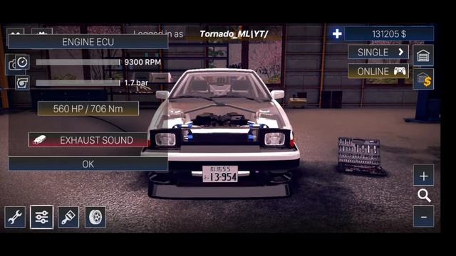 Hashiraya Drift | Toyota Trueno Drift Setting + Drift Sample Setting