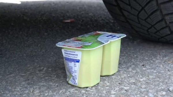 Давим хрустящие и мягкие предметы машиной! - The Crash