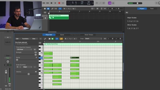 Learn EVERY Major/Minor scale in 3 minutes смотреть онлайн