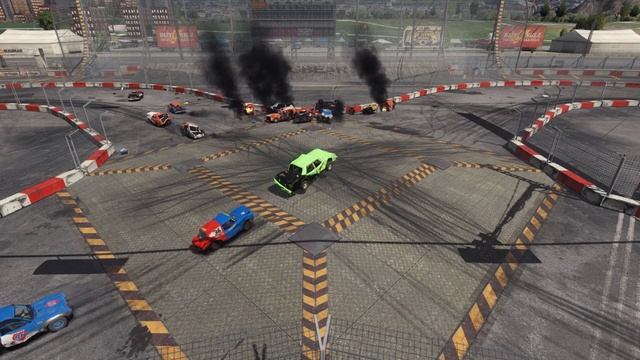 Next Car Game: Wreckfest - Figure 8 vs. 24 Cars Chaos! смотреть онлайн