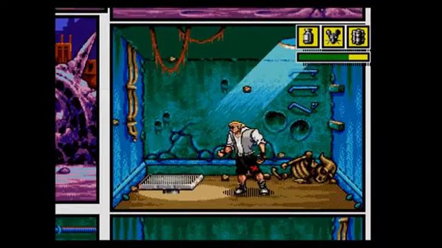 COMIX ZONE (Sega Mega Drive / Genesis Gameplay Sample) смотреть онлайн