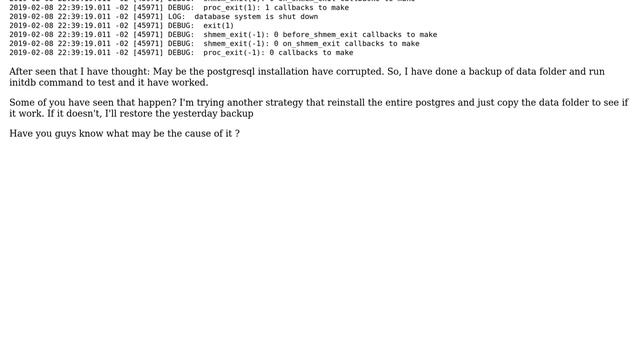 PostgreSQL 10 does not start after something смотреть онлайн