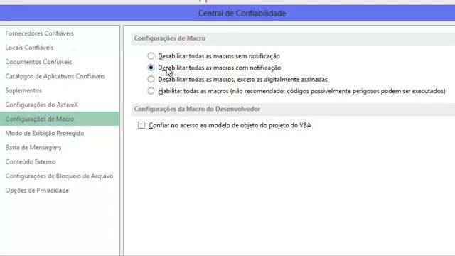 Enable Macros for Excel - Security for Macros смотреть онлайн
