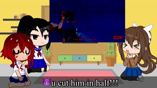Yandere React to eachother yandere simulator, DDLC,Saiko No Sutoka смотреть онлайн