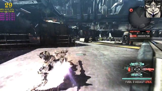 Vanquish Gameplay + Benchmark / GTX 750 / I5 6600K PC. смотреть онлайн