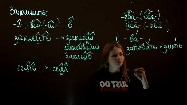 Суффиксы глаголов, причастий, деепричастий - ЕГЭ Русский язык - Задание №10 смотреть онлайн