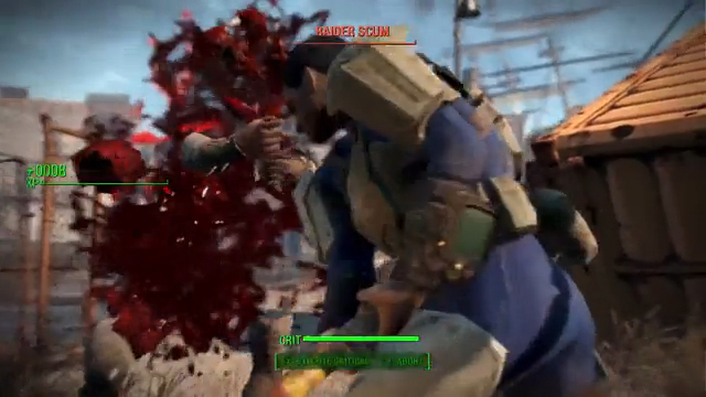 Fallout 4 – Combat Gameplay (Direct Feed) смотреть онлайн