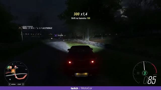 Forza Horizon 4 - Mitsubishi Lancer Evolution X GSR Evo Drift nocą смотреть онлайн