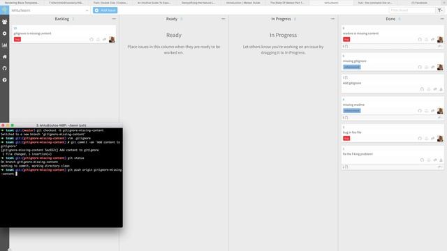 Git Workflow to Close Issues With Pull-Request from Command-Line смотреть онлайн